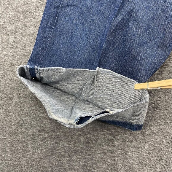 VTG JNCO STYLE Ecko Unltd Baggy Relaxed Fit Blue Denim Jeans 40 x 29 *Flaw - Picture 3 of 14